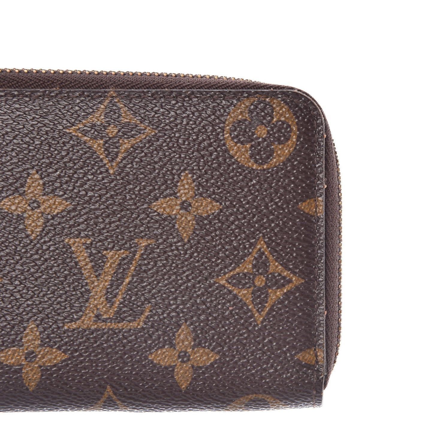 Monogram Clemence Wallet Rose Ballerine