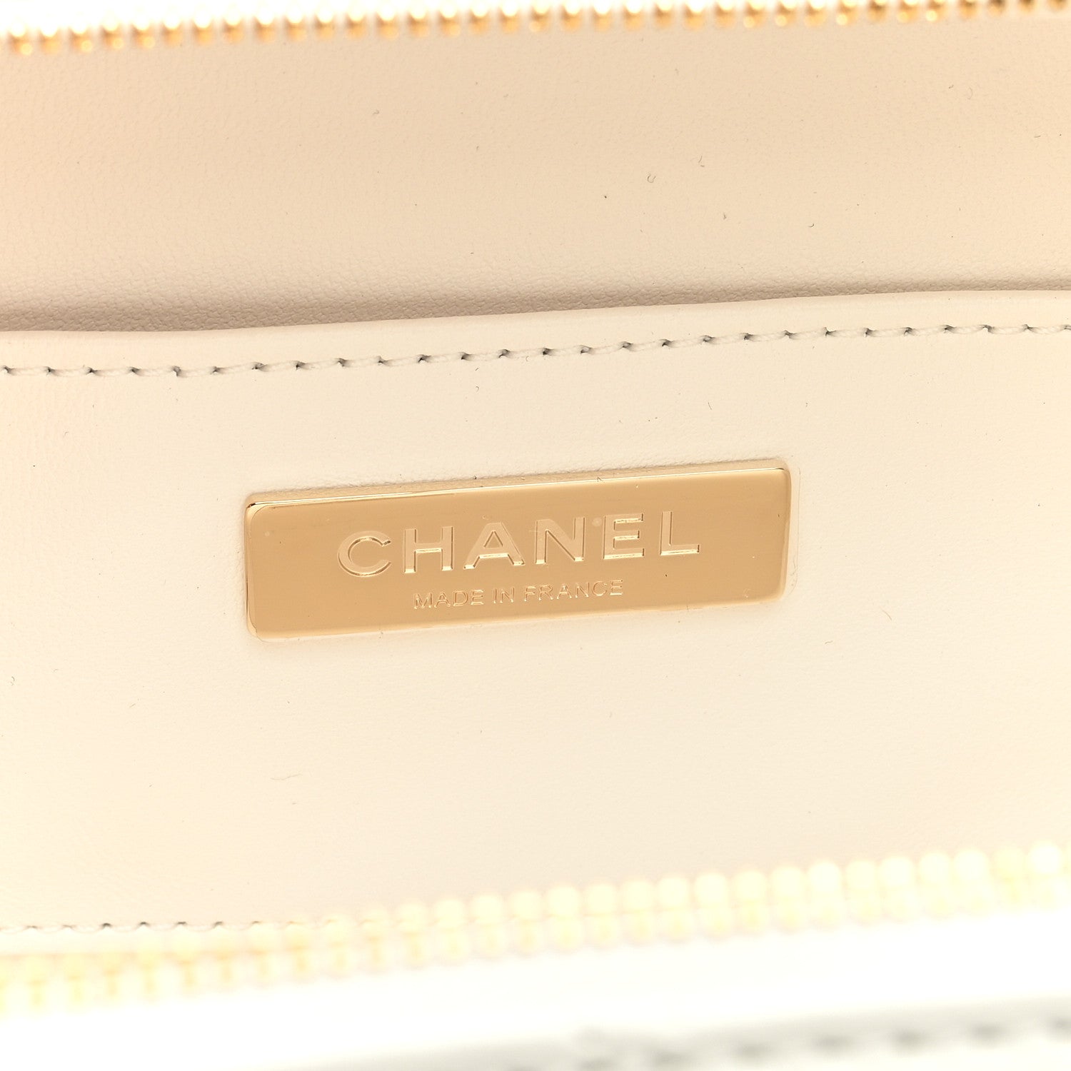 Chanel Lambskin Quilted Coco Click Bag White 6 of 11
