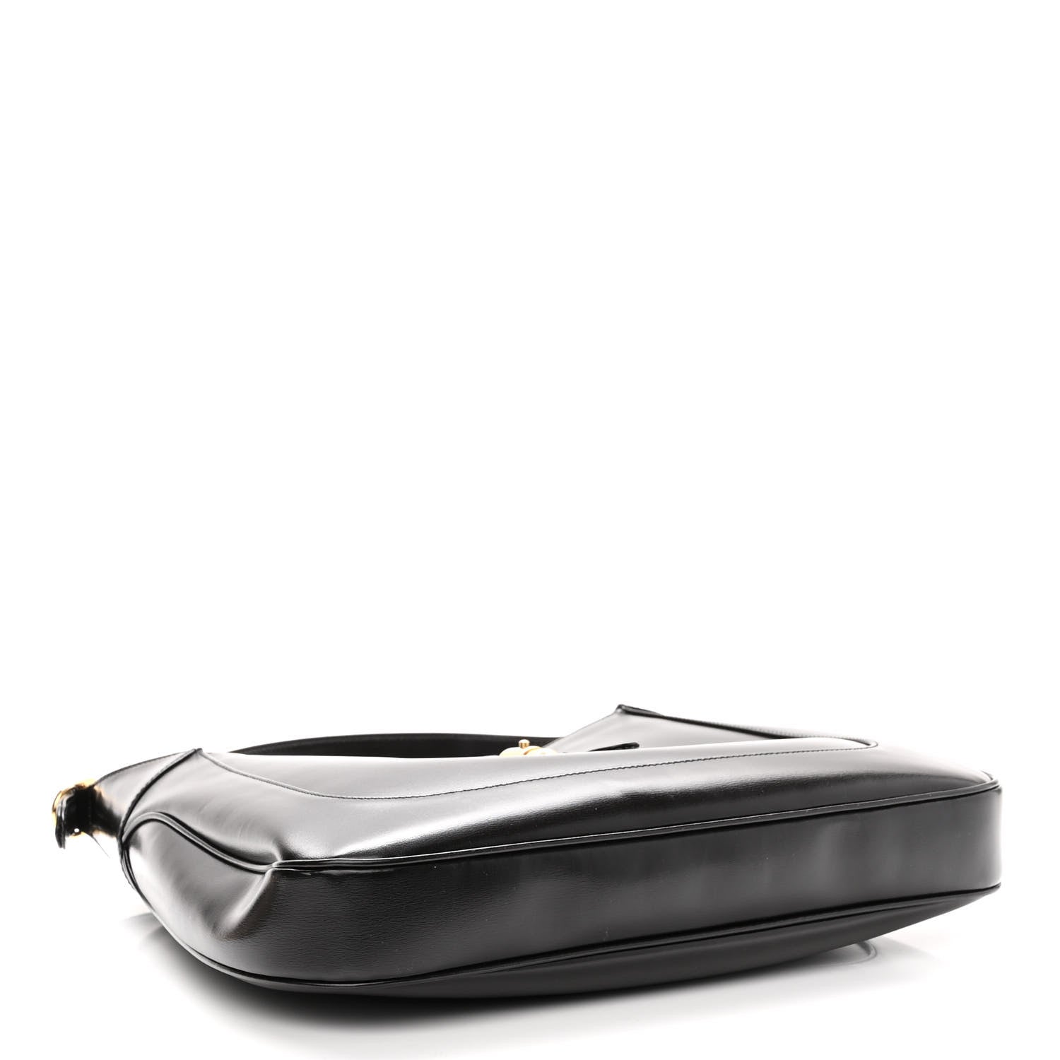 Gucci Boarded Dyana Lux Calfskin Medium Jackie 1961 Hobo Black 4 of 11