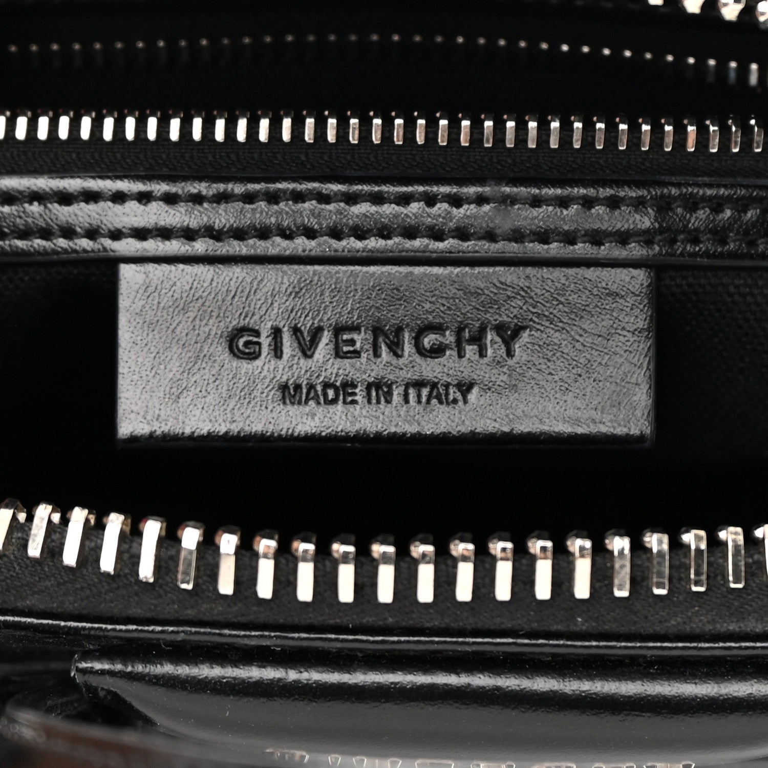Givenchy Shiny Lord Calfskin Mini Antigona Black 6 of 14