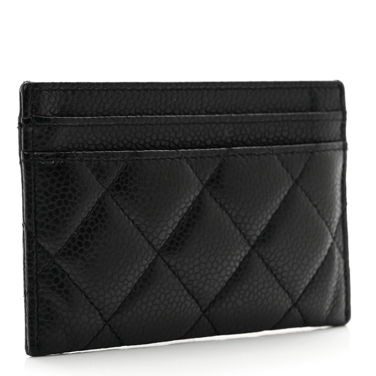 Chanel Caviar CC Card Holder Black 3 of 9