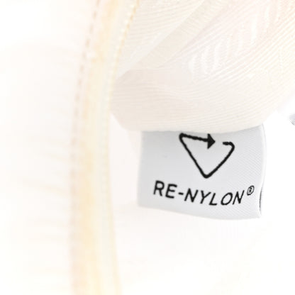 Prada Tessuto Nylon Mini Re-Edition 2000 Bag White 7 of 11