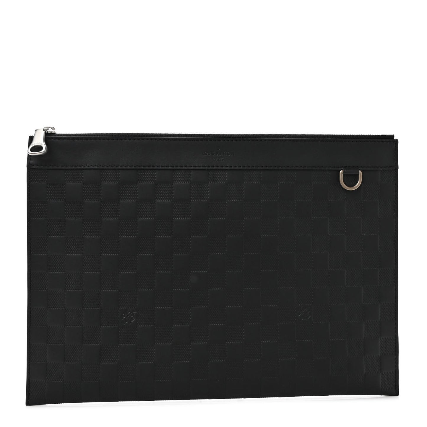Damier Infini Discovery Pochette GM Onyx