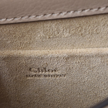 Chloe Calfskin Suede Small Nile Bracelet Bag Motty Grey 6 of 7