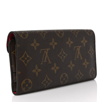 Louis Vuitton Monogram Josephine Wallet Red 3 of 9