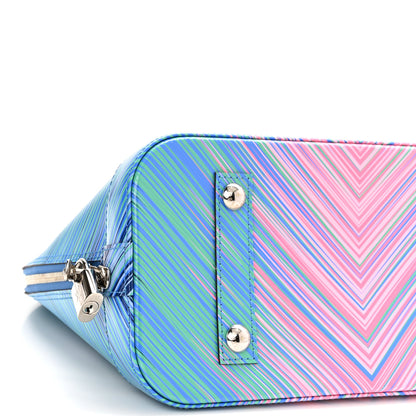 Louis Vuitton Epi Tropical Alma PM Blue Rose 8 of 9