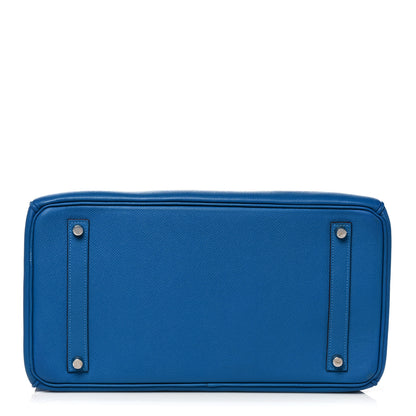 Hermes Epsom Birkin 35 Mykonos 6 of 39
