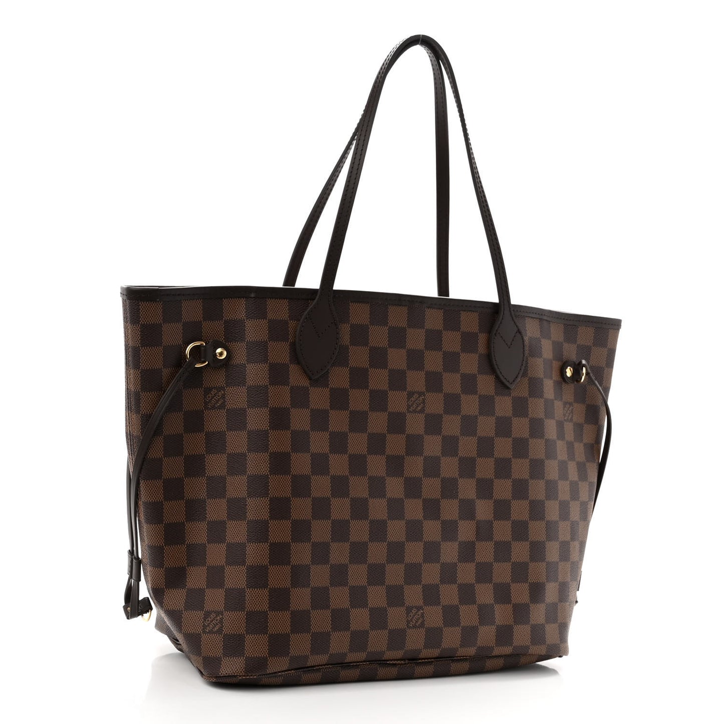 Damier Ebene Neo Neverfull MM Rose Ballerine