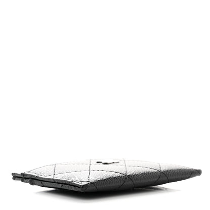 Chanel Caviar Quilted Card Holder Black 4 of 9
