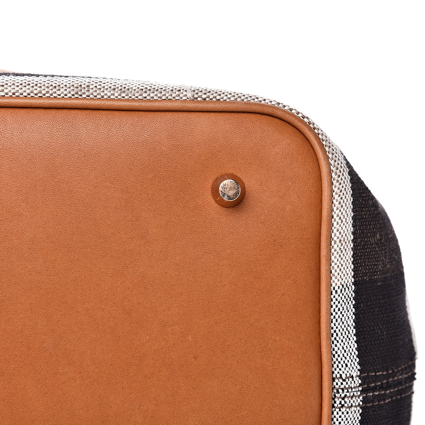 Canvas Mega Check Medium Ashby Hobo Saddle Brown