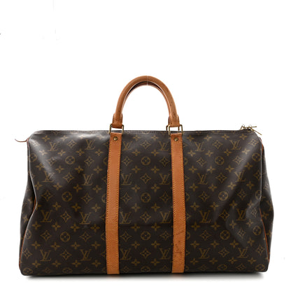 Louis Vuitton Monogram Keepall 50 1 of 9