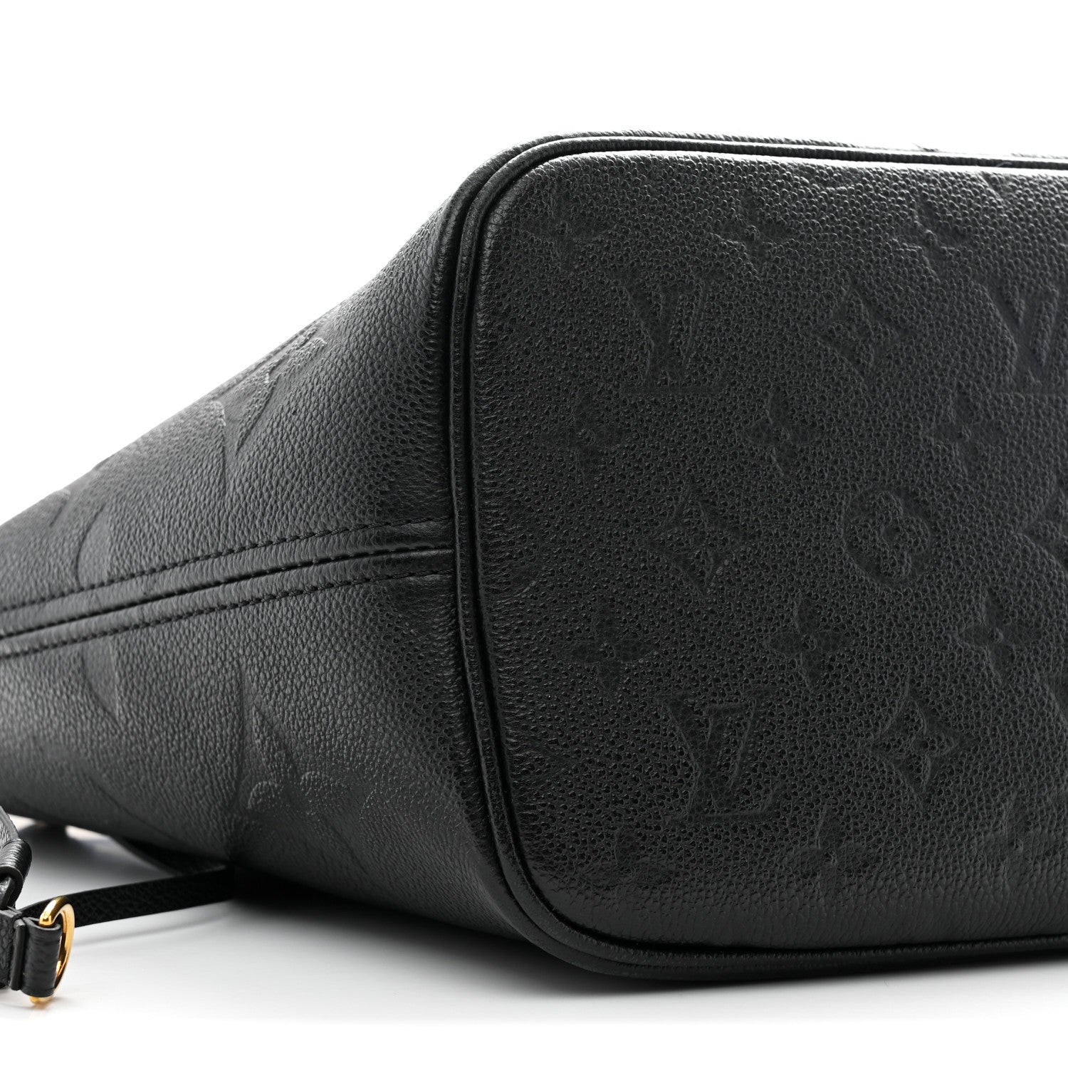 Louis Vuitton Empreinte Monogram Giant Neverfull MM Black Black 10 of 12