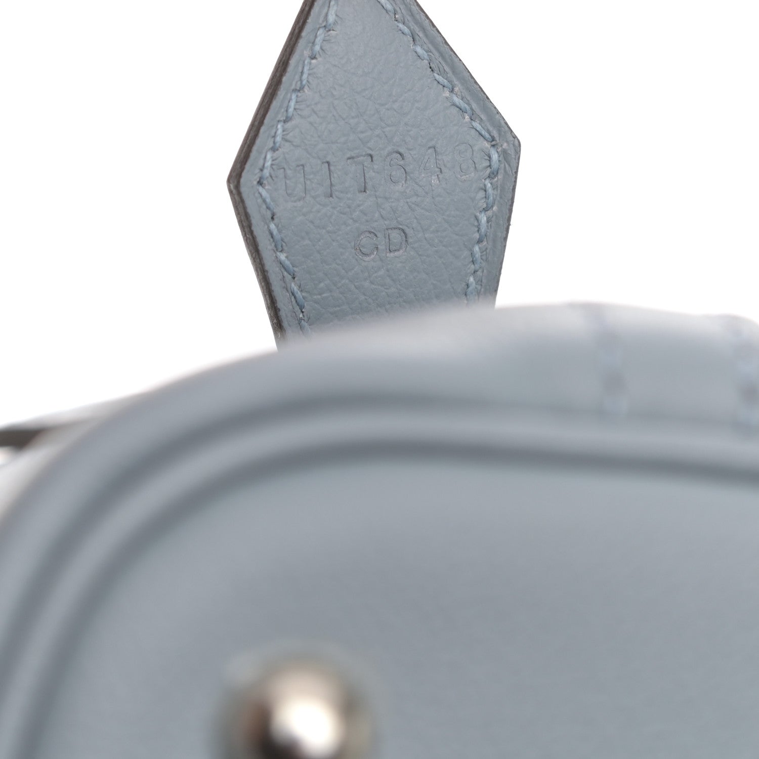 Hermes Evercolor 1923 Bolide 25 Bleu Lin Gris Perle 6 of 8