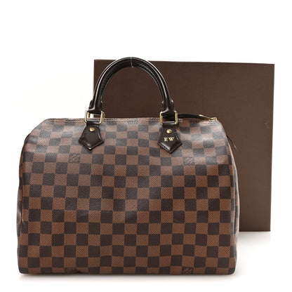 Louis Vuitton Damier Ebene Speedy 30 11 of 11