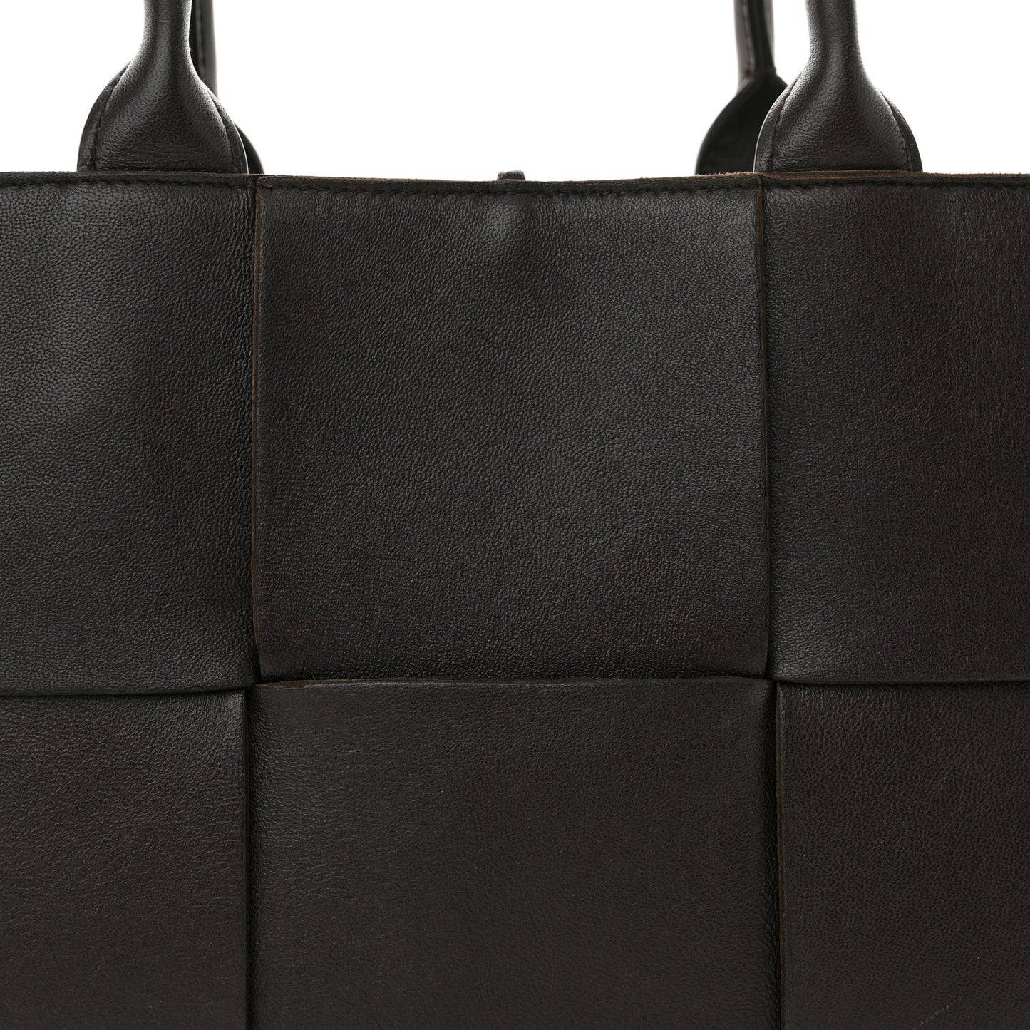 Nappa Maxi Intrecciato Small Arco Tote Fondant