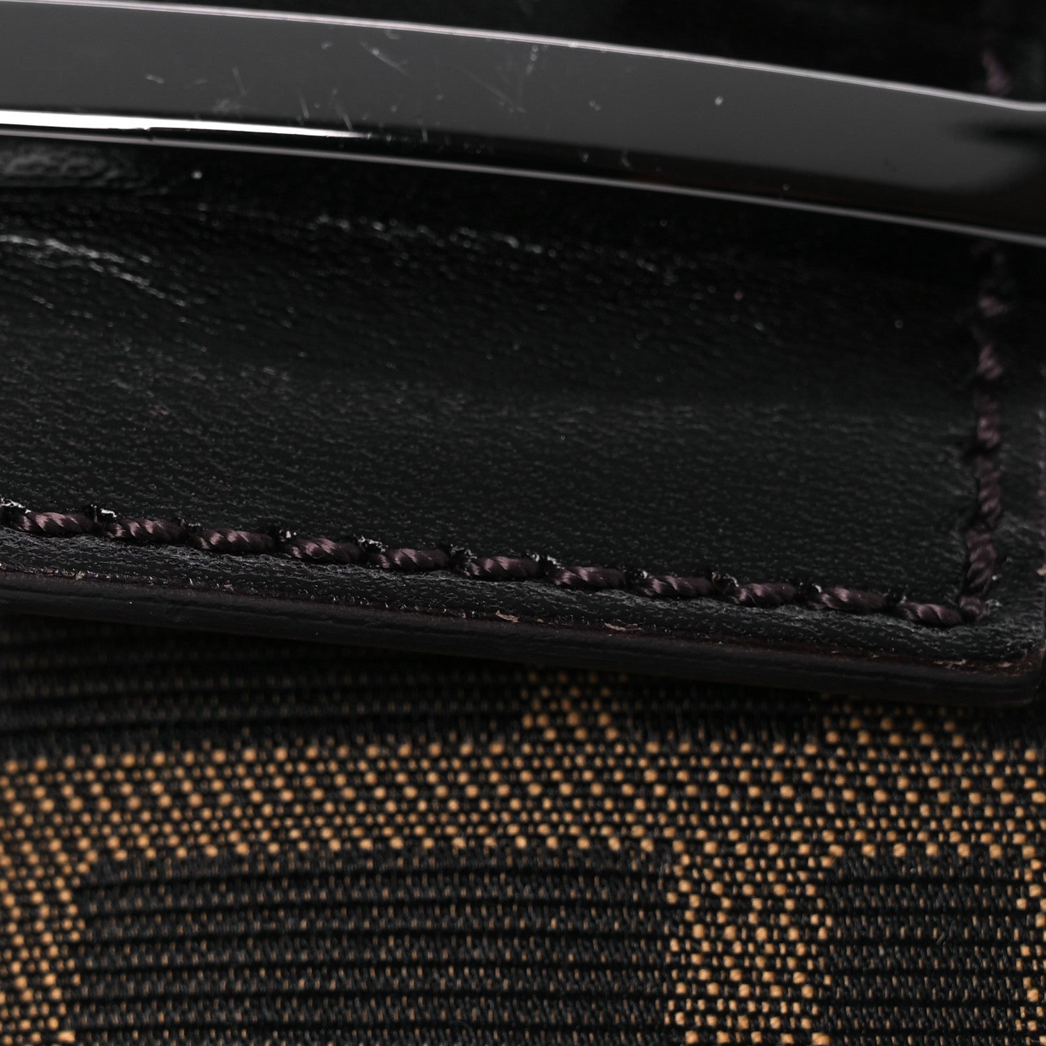Fendi Zucca Baguette Brown 12 of 13