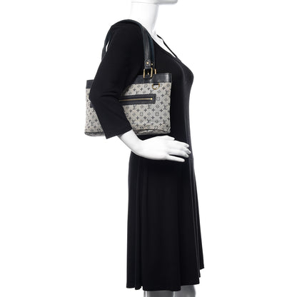 Louis Vuitton Mini Monogram Lucille PM Blue 2 of 12