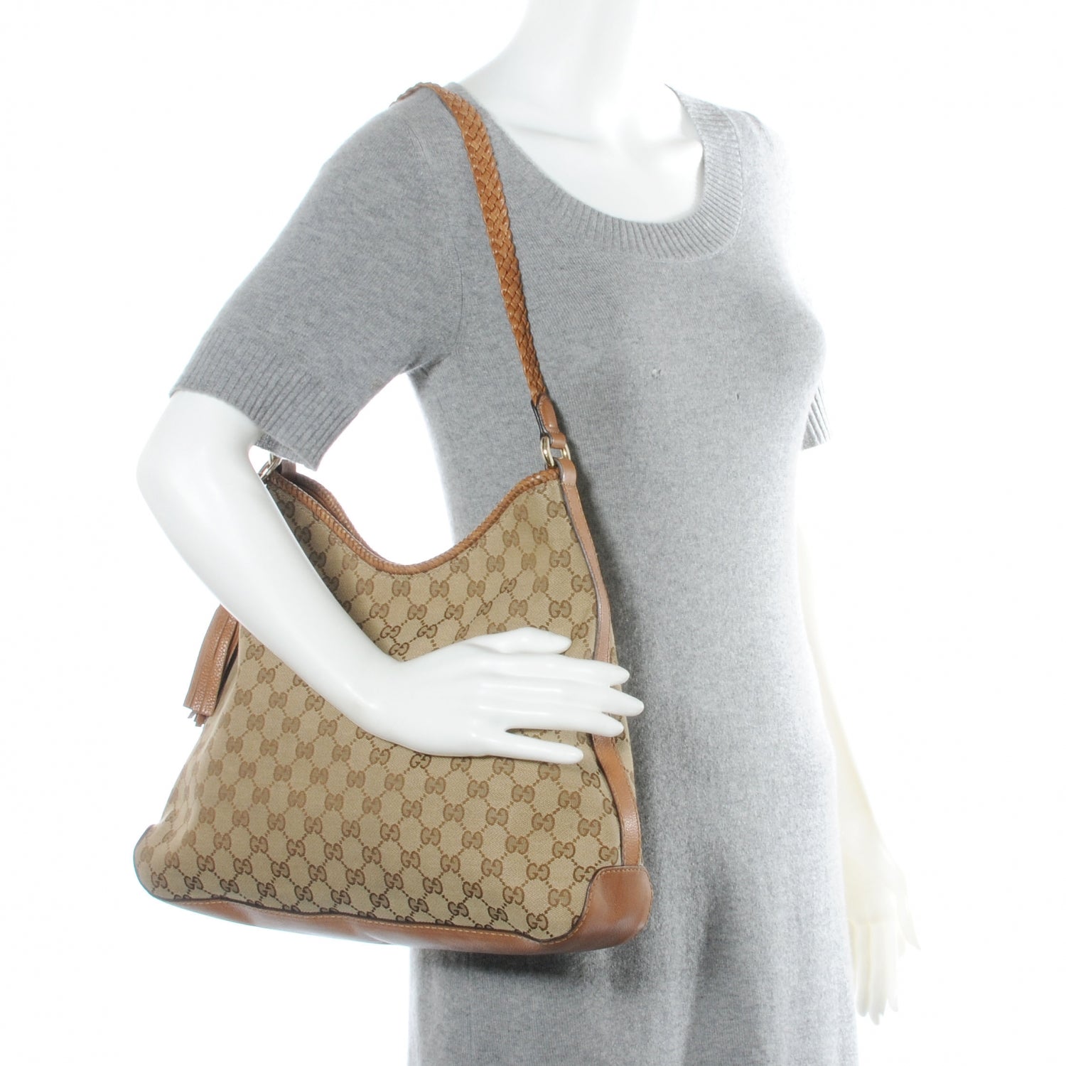 Gucci Monogram Medium Marrakech Hobo 2 of 7