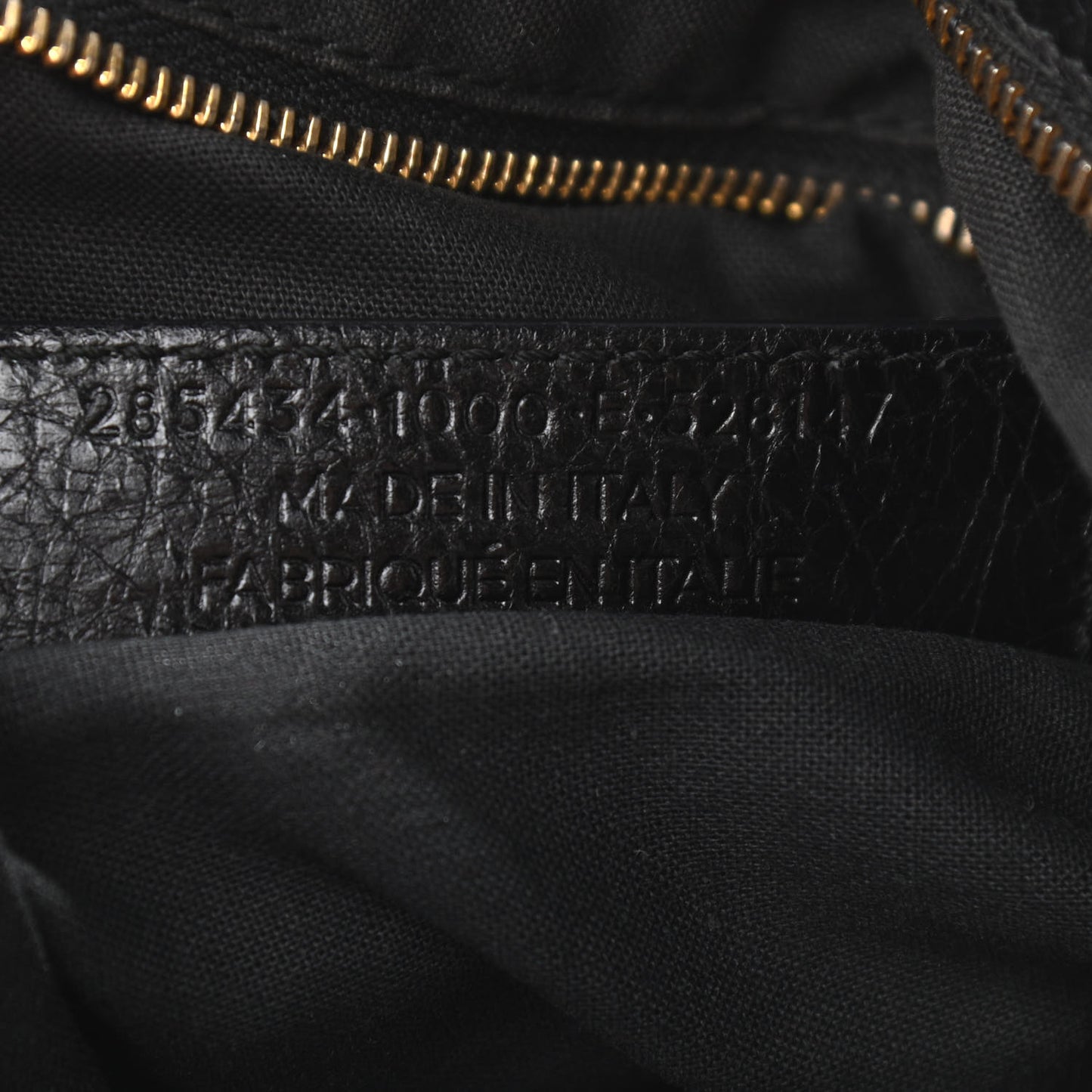 Agneau Giant 12 Gold Hardware Town Black