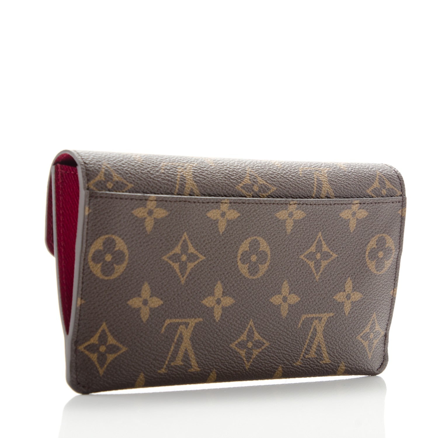Louis Vuitton Monogram Jeanne Wallet Fuchsia 3 of 9