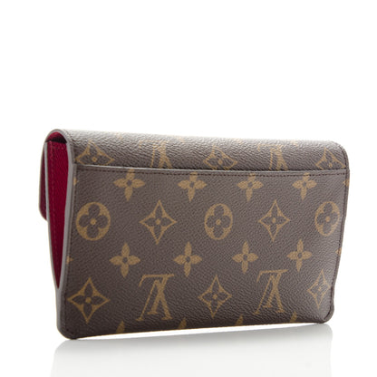 Louis Vuitton Monogram Jeanne Wallet Fuchsia 3 of 9