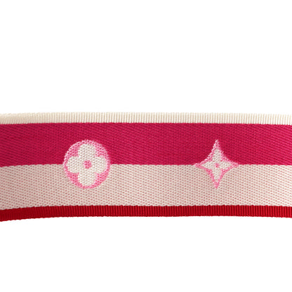 Louis Vuitton Jacquard Speedy Bandouliere 20 Shoulder Strap Fuchsia 3 of 4