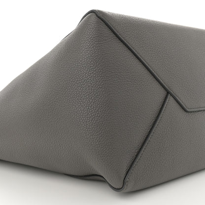 Celine Soft Grained Calfskin Small Belt Cabas Phantom Medium Grey 10 of 16