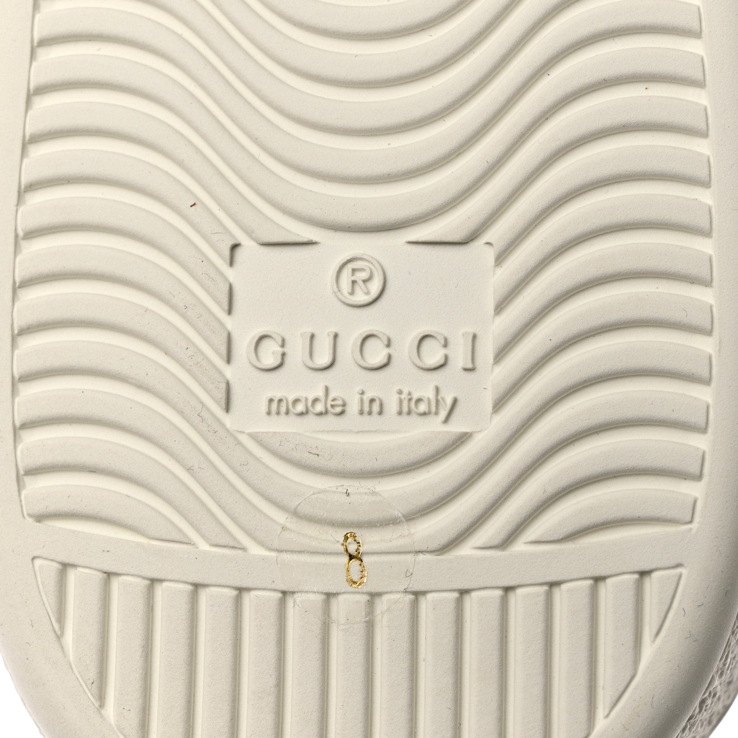 Gucci Calfskin Web Interlocking G Mens Ace Sneakers 8 White 8 of 9