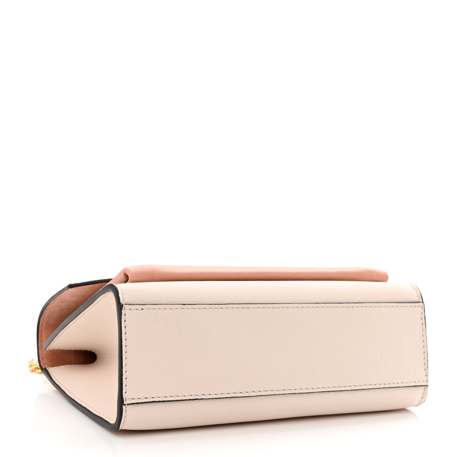 Louis Vuitton Soft Calfskin Mylockme Chain Bag BB Rose Trianon Quartz 4 of 9