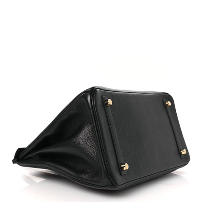 Hermes Taurillon Novillo Birkin 30 Black 7 of 25