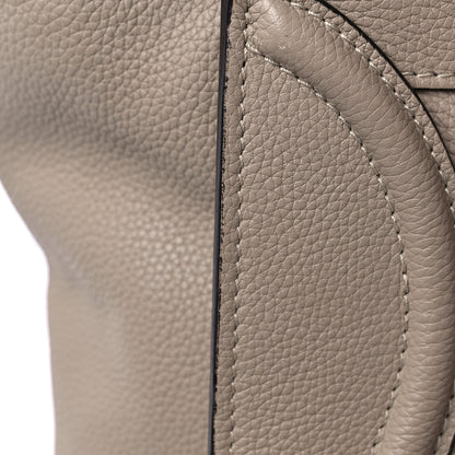 Celine Drummed Calfskin Mini Luggage Souris 7 of 7