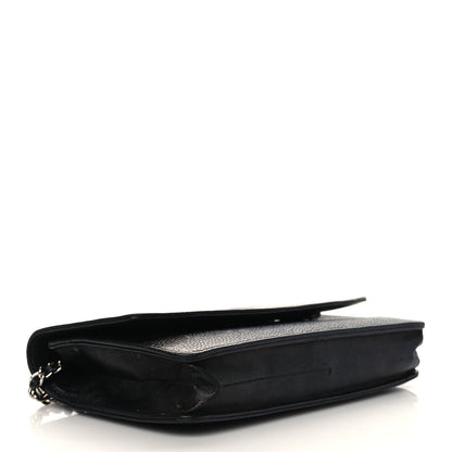 Chanel Caviar Timeless CC Wallet On Chain WOC Black 4 of 11