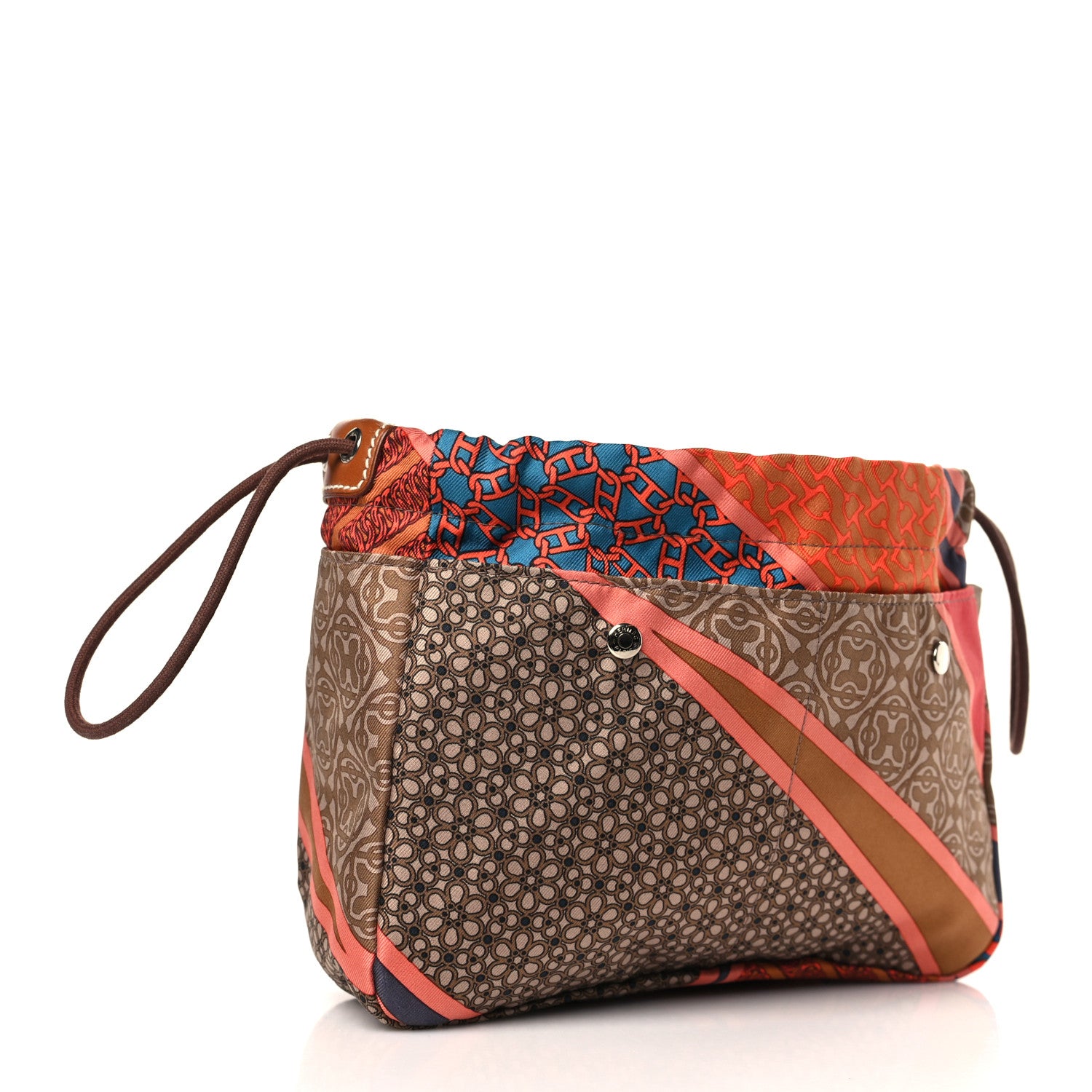 Hermes Silk Barenia Carre en Cravates Fourbi 20 PM Pouch 3 of 9