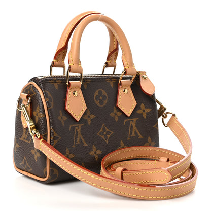 Louis Vuitton Monogram Nano Speedy Bandouliere 3 of 11