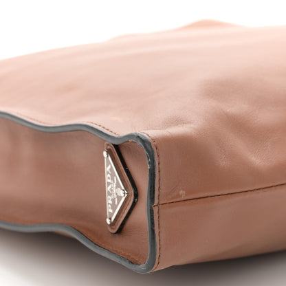 Prada Soft Calfskin Tote Cognac 10 of 11