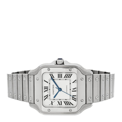 Cartier Stainless Steel 35mm Santos de Cartier Automatic Watch 2 of 5