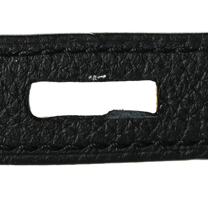 Hermes Togo Matte Alligator Kelly Retourne Touch 32 Black 9 of 10