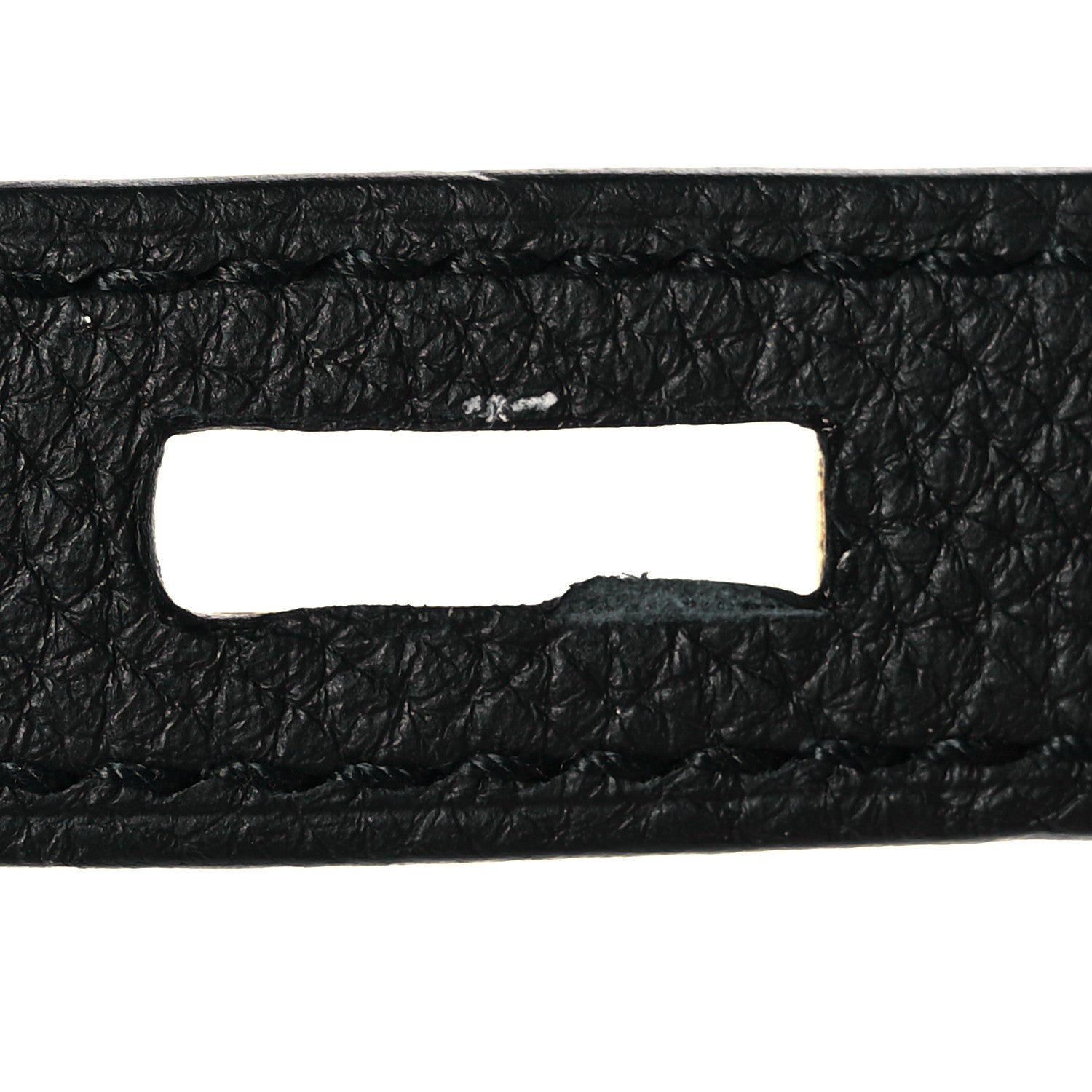 Hermes Togo Matte Alligator Kelly Retourne Touch 32 Black 10 of 11