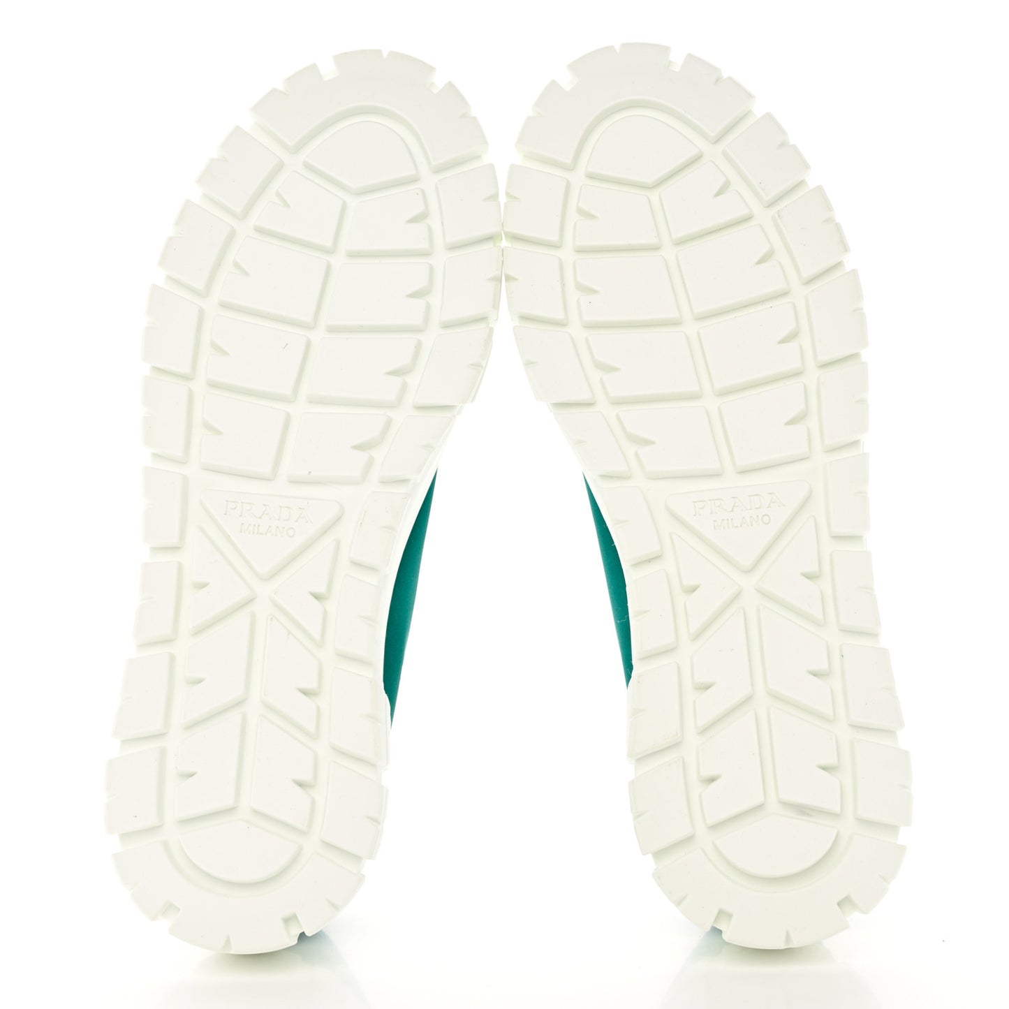 Re-Nylon Gabardine Triangle Logo Double Wheel 50mm Sneakers 37.5 Assenzio