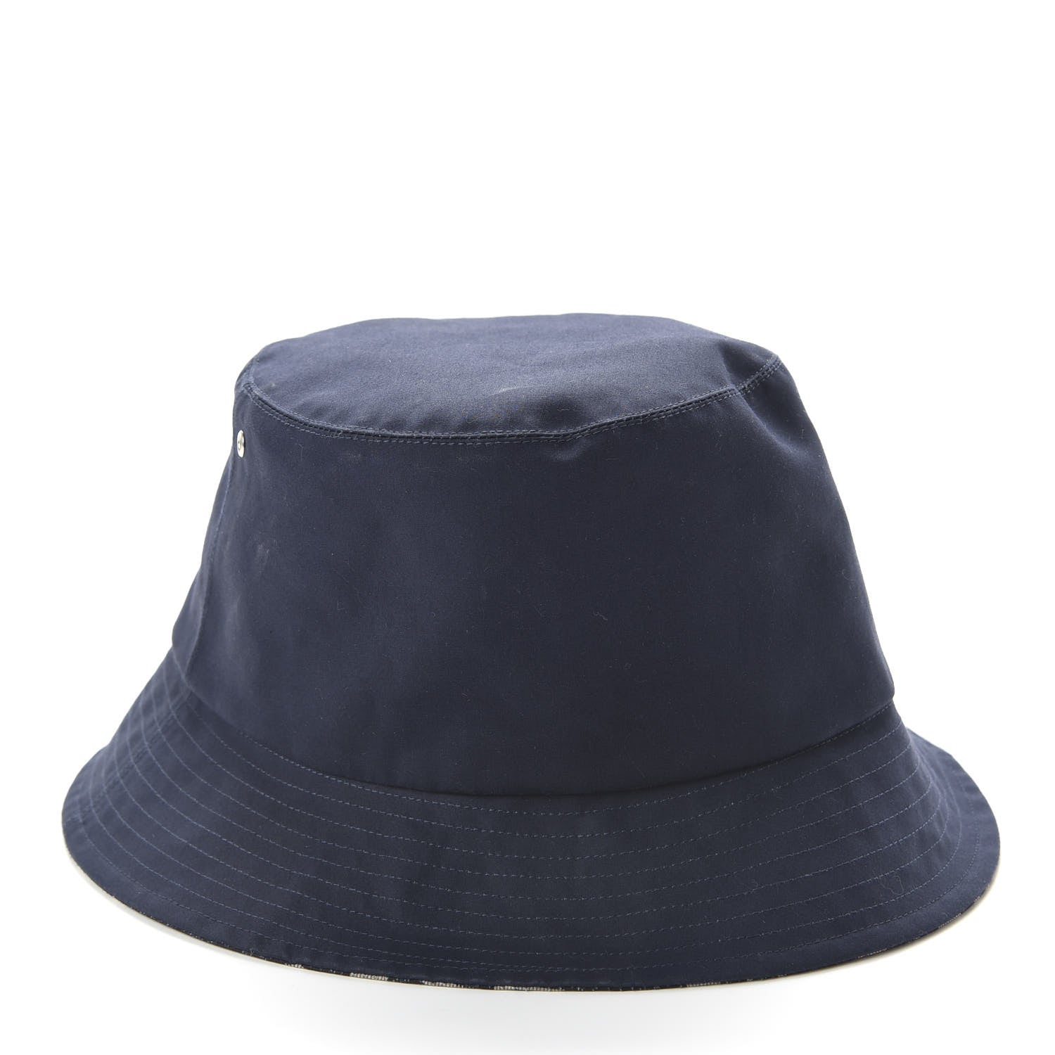 Christian Dior Oblique Reversible Teddy-D Brim Bucket Hat 57 Blue 7 of 8