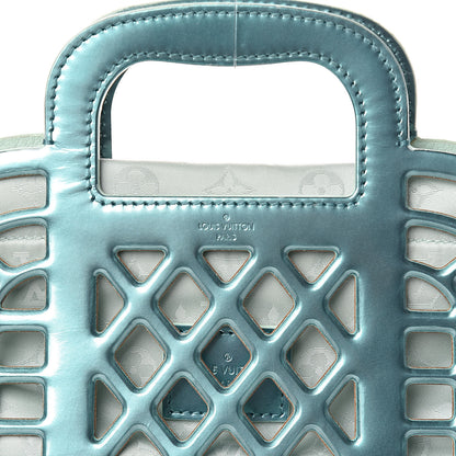 Louis Vuitton Metallic Patent Reef Jelly Basket PM Turquoise 14 of 14