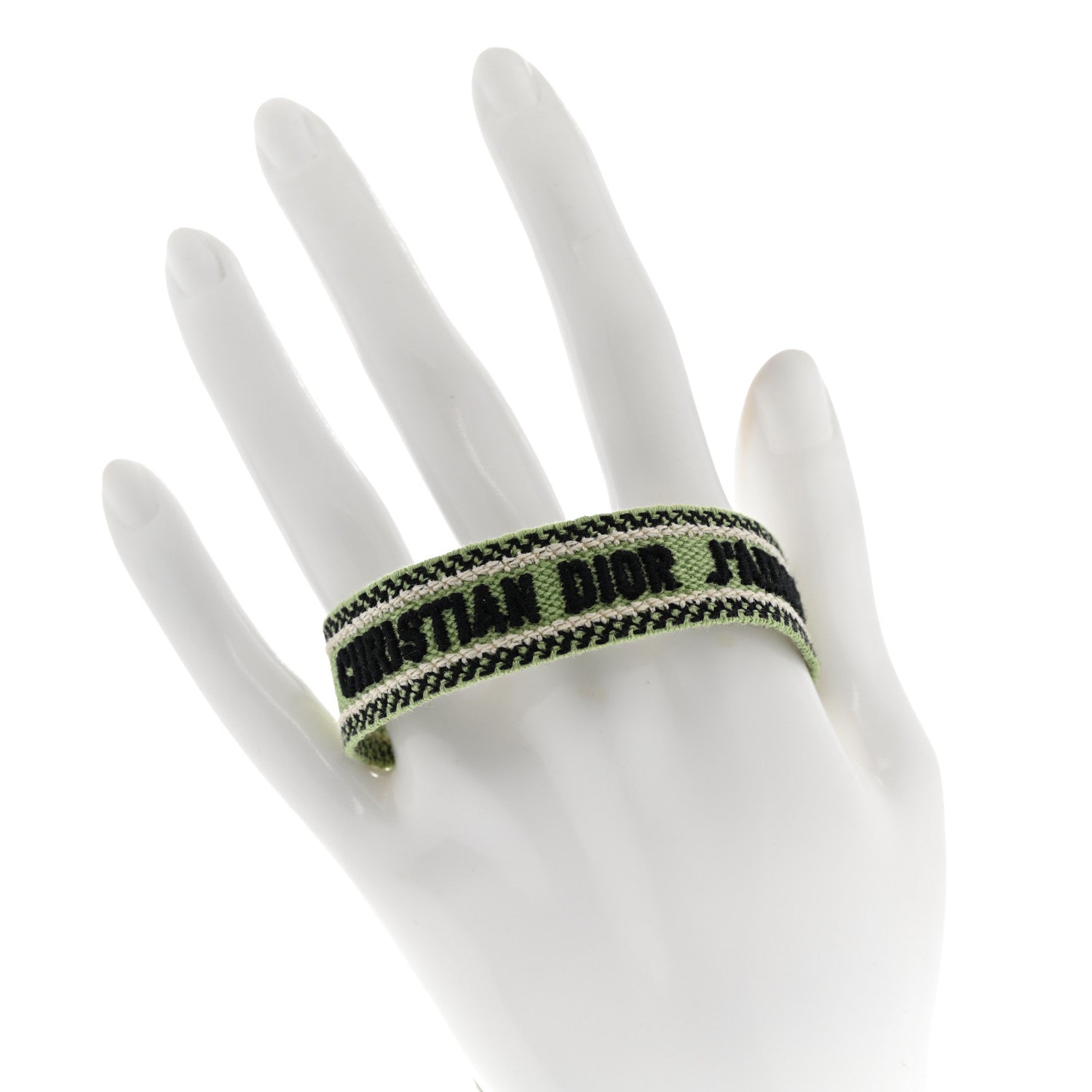 Christian Dior Woven Cotton J'Adior Friendship Bracelet Set 5 of 8