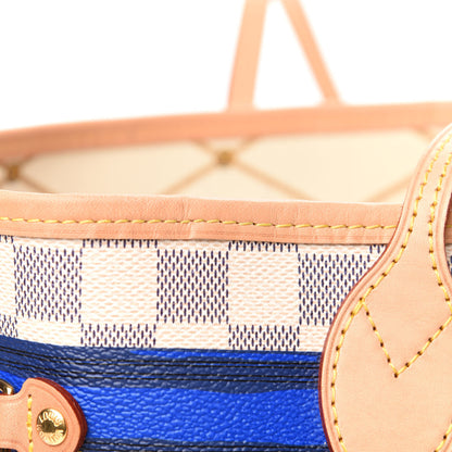Louis Vuitton Damier Azur Summer Trunks Forte Dei Marmi Neo Neverfull MM 12 of 15