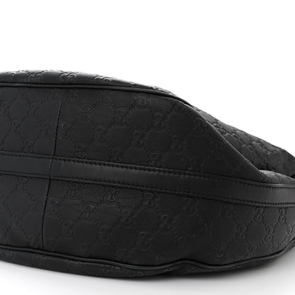 Gucci Guccissima Large GG Twins Hobo Black 10 of 13