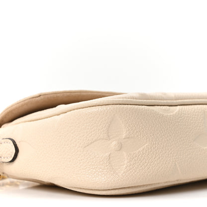 Louis Vuitton Empreinte Monogram Giant Ivy Wallet On Chain Cream 8 of 9