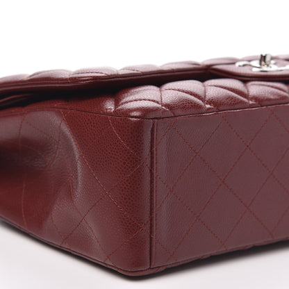 Chanel Caviar Quilted Maxi Double Flap Red 8 of 14