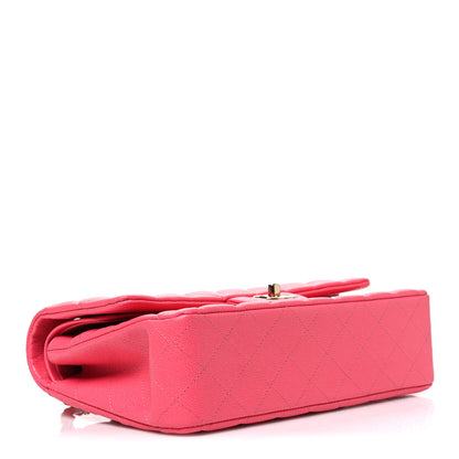 Chanel Caviar Quilted Medium Double Flap Pink 4 of 10