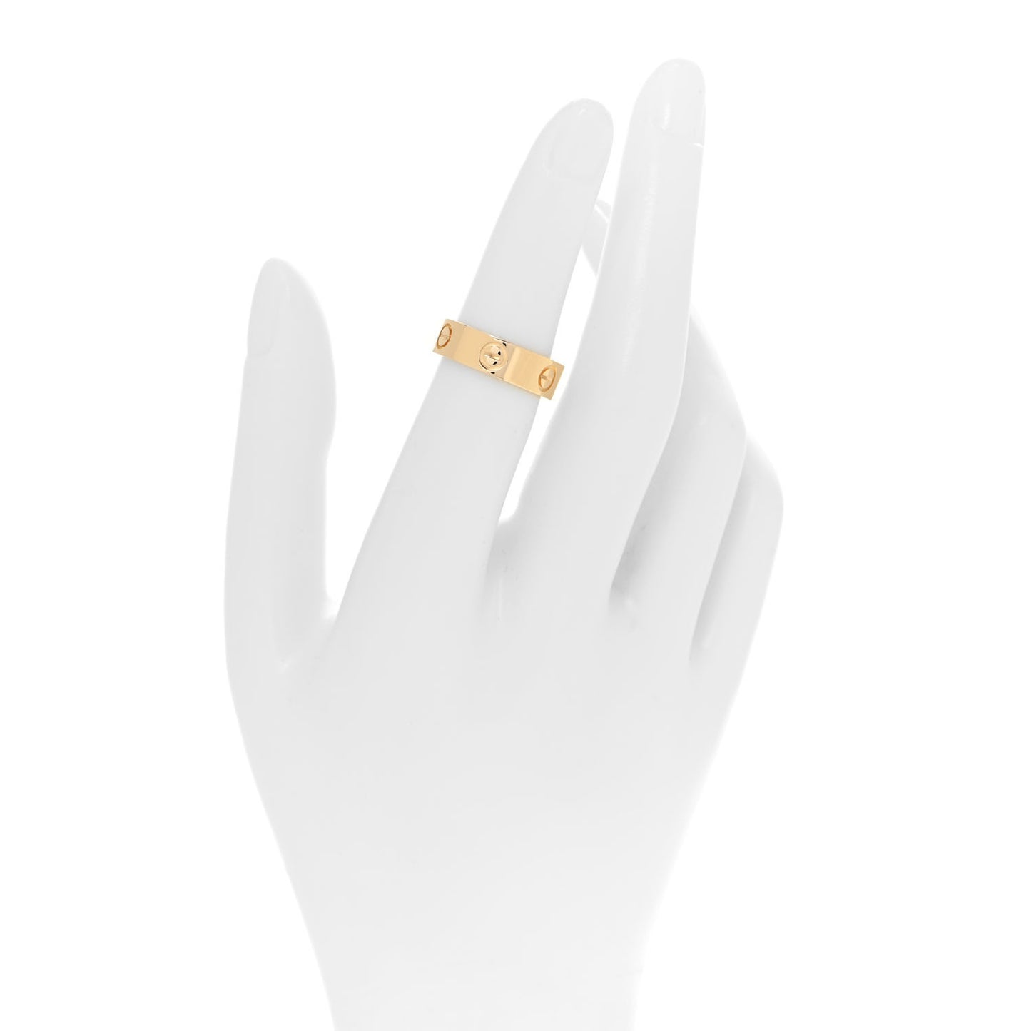 18K Yellow Gold 5.5mm LOVE Ring 51 5.75