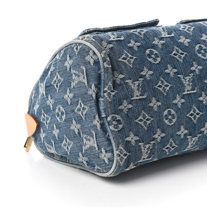 Louis Vuitton Monogram Denim Neo Speedy Blue 8 of 9