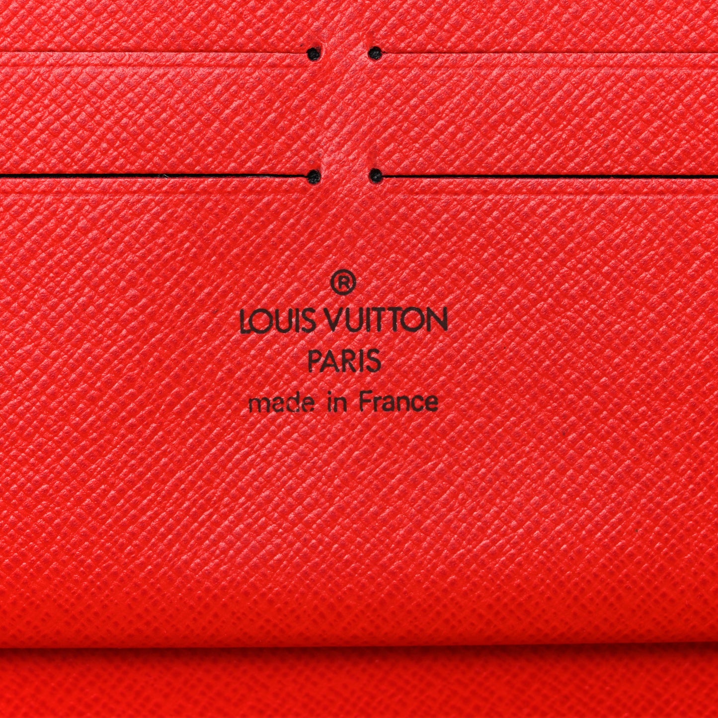 Monogram China Run Patch Zippy Organizer Wallet Red
